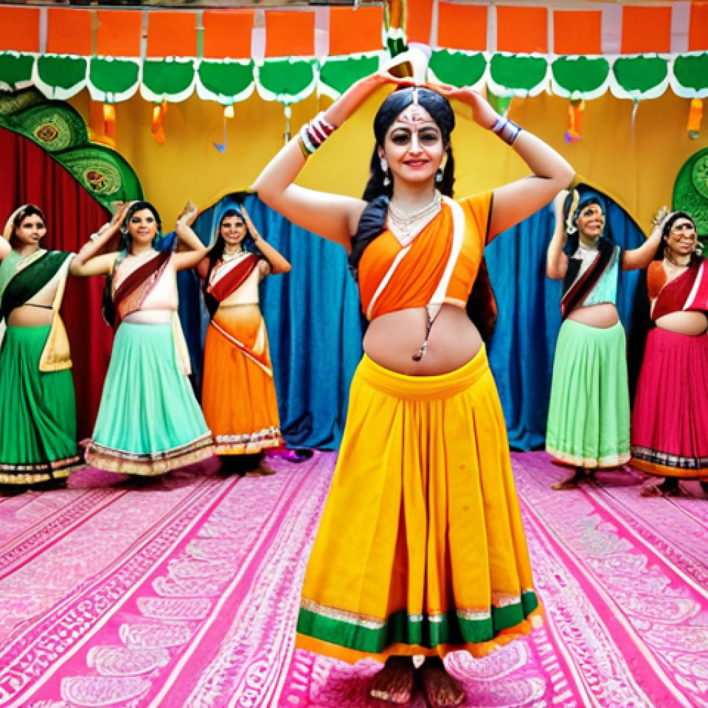A vibrant social media post showcasing a Bengali cultural event, featuring traditional music, dance, and colorful decorations, promoted by an entertainment director. Focus on attracting local community involvement and highlighting the event's positive impact.