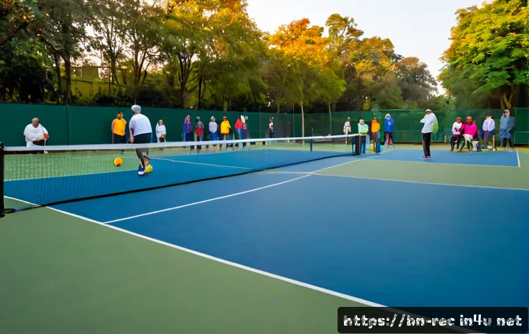레크리에이션 관련 최신 트렌드 - Photorealistic modern community recreation trend, a diverse group of adults and seniors enjoying an ...